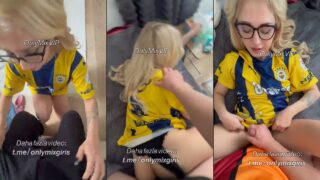 Lina Su özgen FB Forması Giyip Sikiliyor